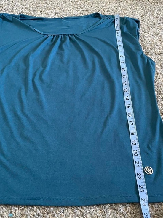 Teal Sleeveless Top - Picture 7 of 8